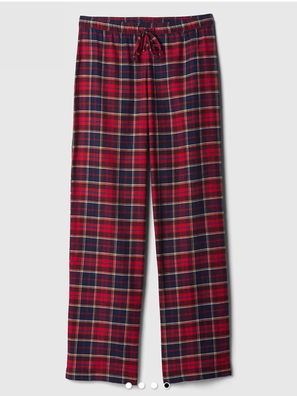 GAP Men’s Flannel PJ Pants Tartan Red Plaid Men’s size XL NEW